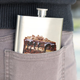 Petaca La decadencia del pastel de chocolate puro de Slip