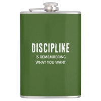 La disciplina recuerda lo que quieres