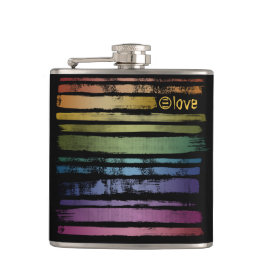 Petaca La escobilla del arcoiris con amor igualitario pro