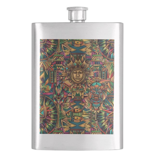 Petaca La fascinante clase "Vibrante Emblema Histórico" d (Anverso)