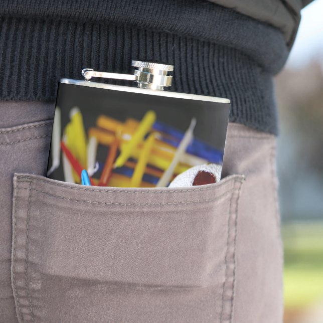 Petaca La feliz estrella de David de SlipperyJoe me acuñó (In Situ)