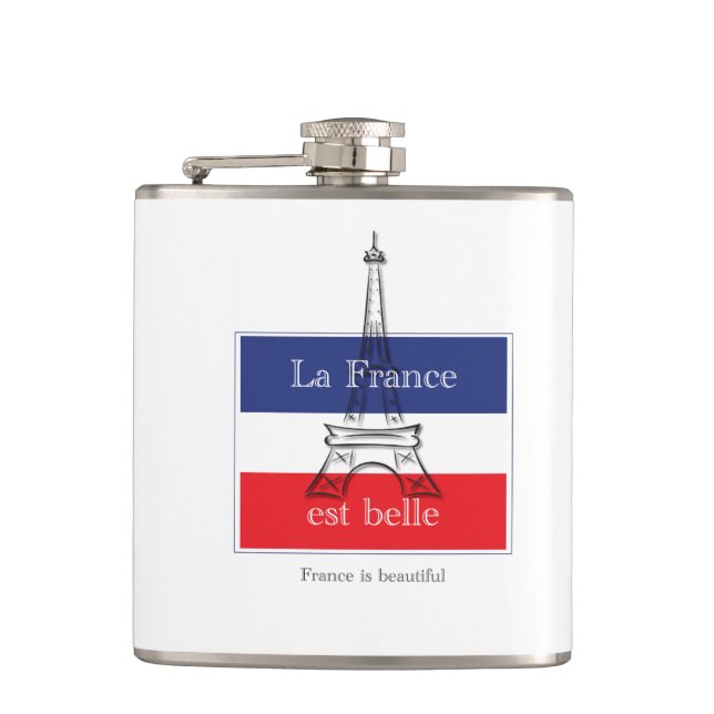Petaca La France est Belle (Anverso)