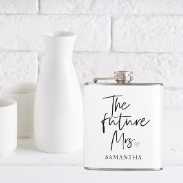 Petaca La futura Sra. y su nombre | Regalo de belleza mod