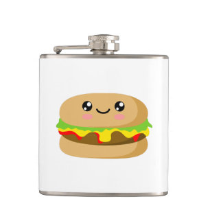 Petaca La hamburguesa Kawaii.