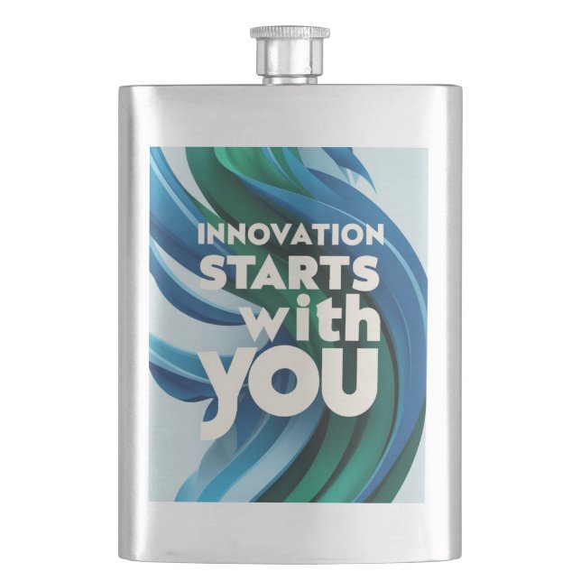 Petaca La innovación comienza contigo opción 2 (Anverso)