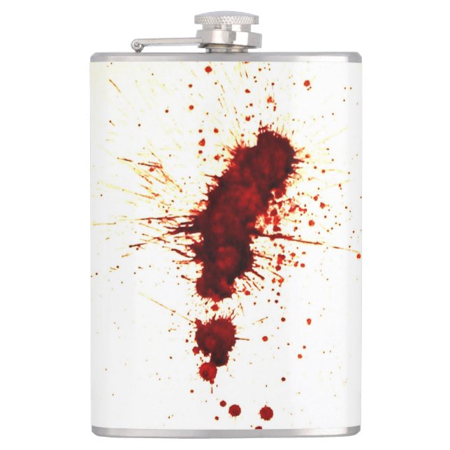 Petaca La mancha de sangre en la pared (Anverso)