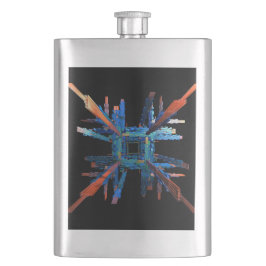 Petaca La mecánica de todo el matraz clásico