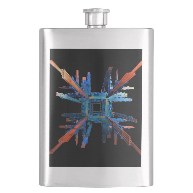 Petaca La mecánica de todo el matraz clásico (Anverso)