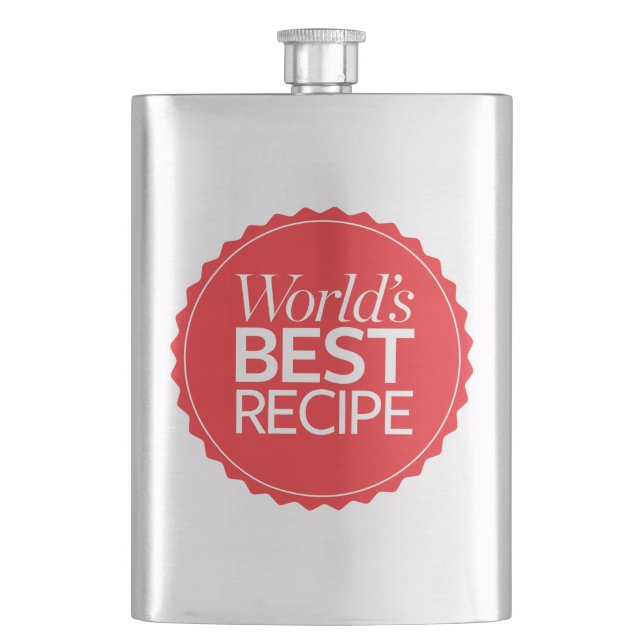 Petaca La mejor receta del mundo (Anverso)