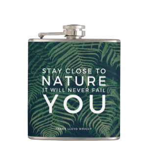 Petaca La Naturaleza Nunca Fallará Al Citar Palm Tree