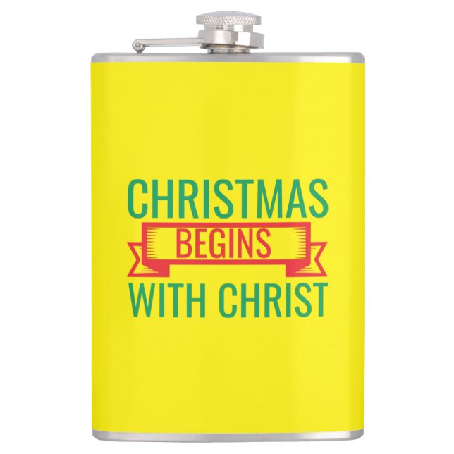 Petaca la navidad comienza con cristo-15523 (Anverso)