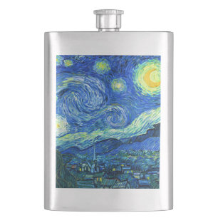 Petaca la noche estrellada de vincent van gogh