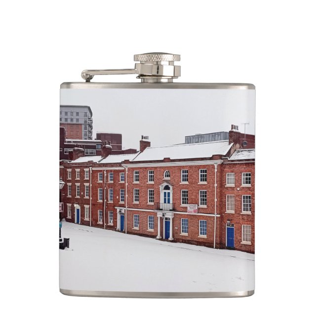 Petaca La plaza (Anverso)