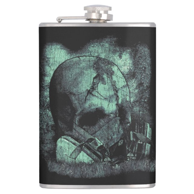 Petaca La Última Respiración - Calzado Tecnodistópico (Anverso)