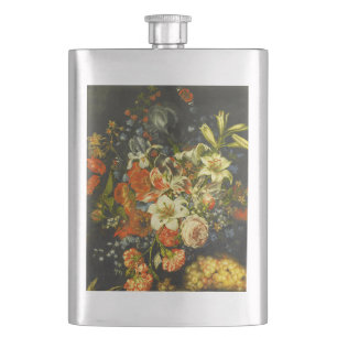 Petaca La vida con flores y fruta