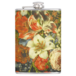 Petaca La vida con flores y fruta