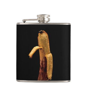 Petaca La vida de la banana con medio despellejón