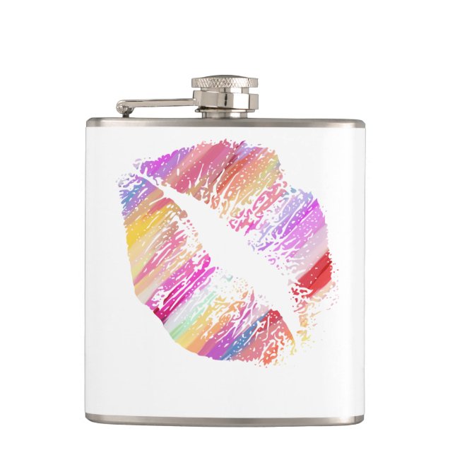 Petaca Labios estilizados #16 (Anverso)