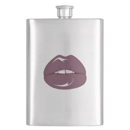 Petaca Labios Marrones Cool