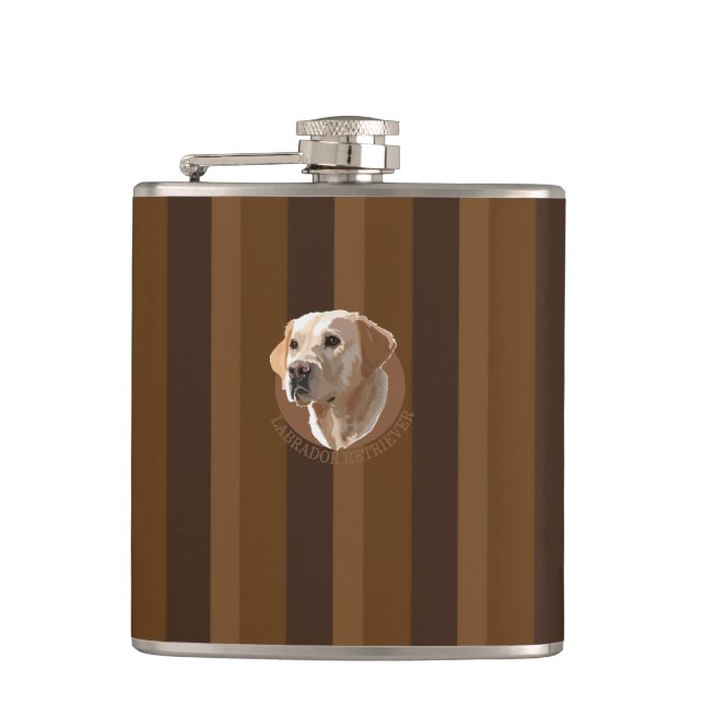 Petaca Labrador Retriever (Anverso)