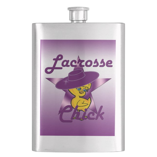 Petaca Lacrosse Chick (Anverso)