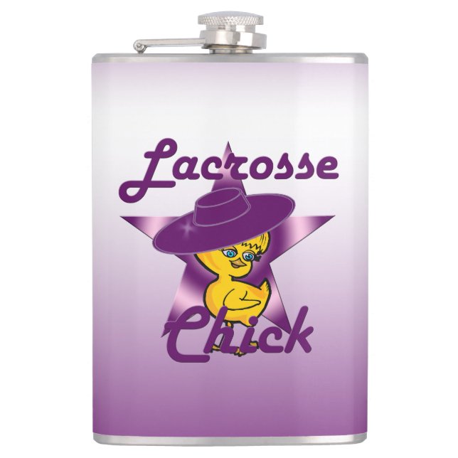 Petaca Lacrosse Chick (Anverso)