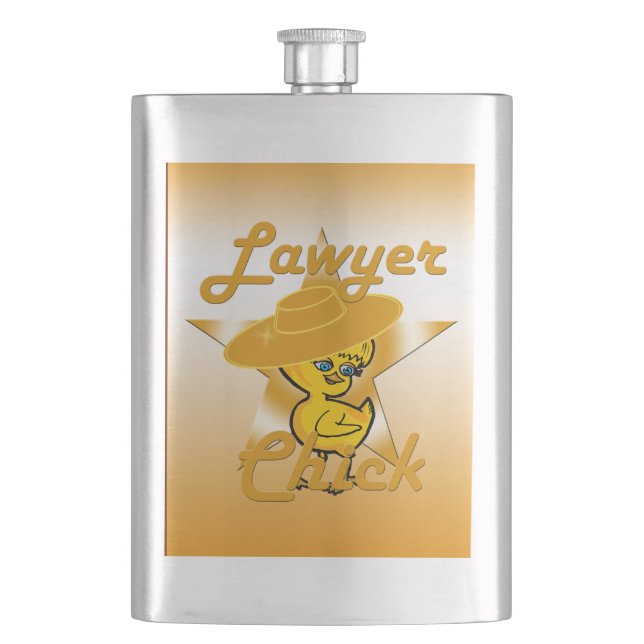 Petaca Lacrosse Chick (Anverso)