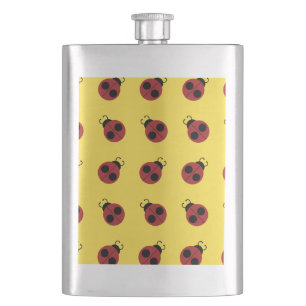 Petaca Ladybug 60s retro fresco amarillo