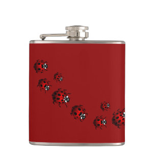 Petaca Ladybug Art Flask Personalizado Ladybug Beber Flas
