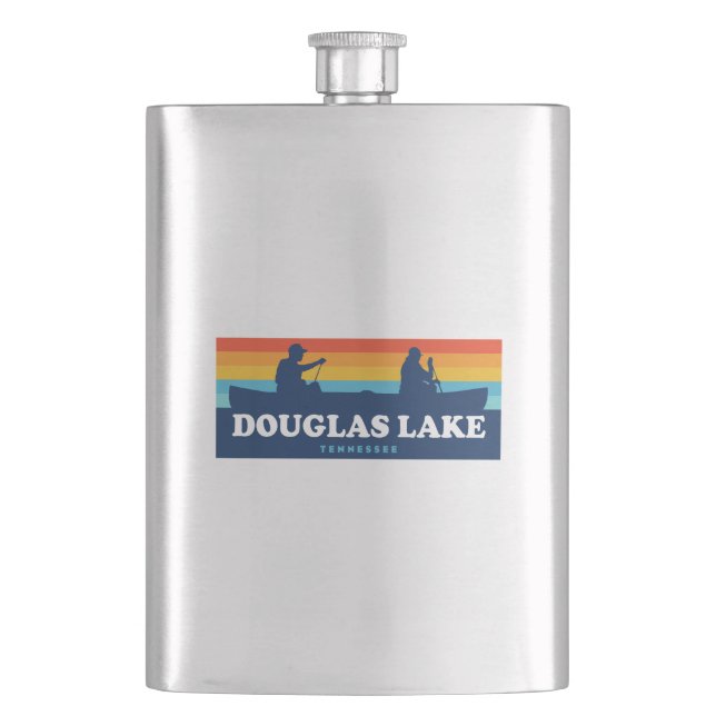 Petaca Lago Douglas Tennessee Canoe (Anverso)