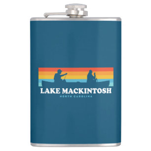 Petaca Lago Mackintosh Carolina del Norte Canoe