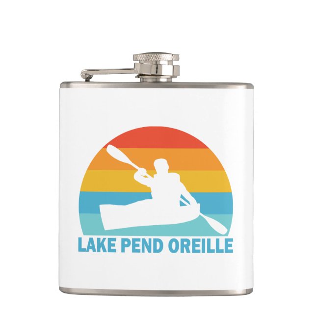 Petaca Lago Pend Oreille Idaho Kayak (Anverso)