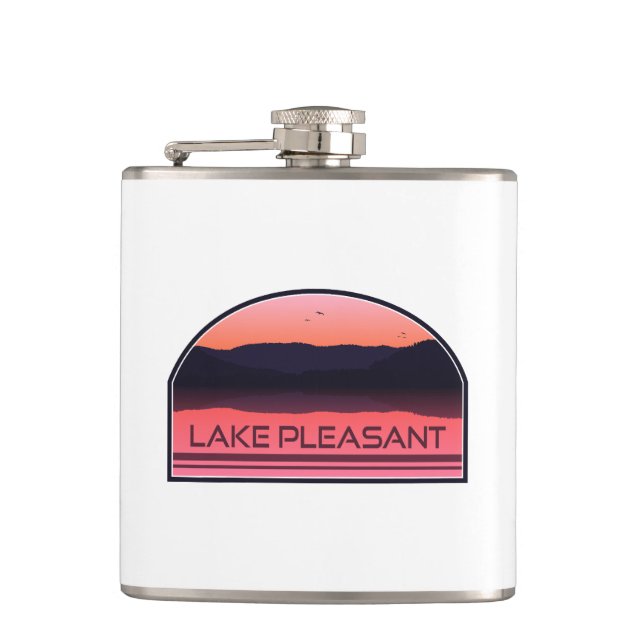 Petaca Lago Pleasant Arizona Red Sunrise (Anverso)