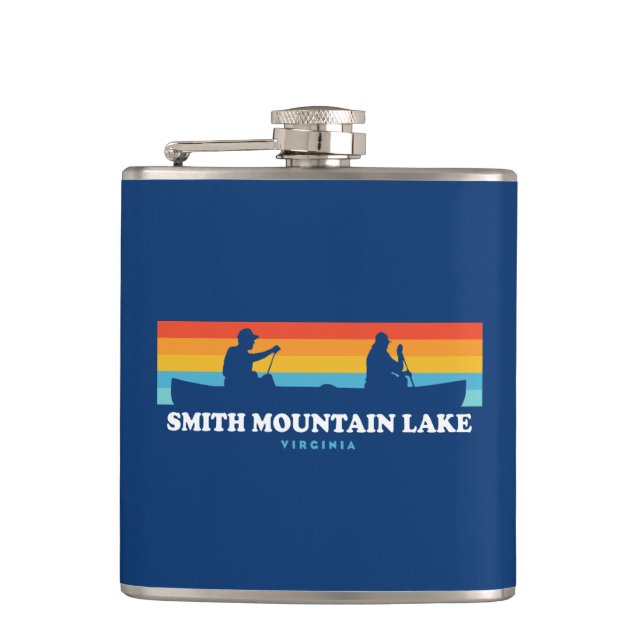 Petaca Lago Smith Mountain Virginia Canoe (Anverso)