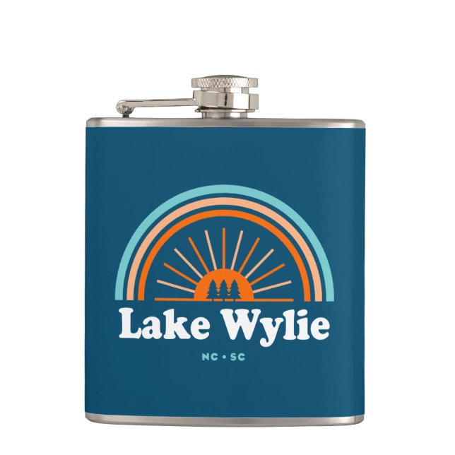 Petaca Lago Wylie Carolina del Norte Carolina del Sur Arc (Anverso)