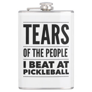 PETACA LÁGRIMAS DE LA GENTE A LA QUE GOLPEÉ EN PICKLEBALL