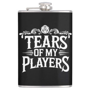 Petaca Lágrimas de mis jugadores