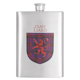 Petaca Laird Tartan Scottish Plaid Lion Rampant