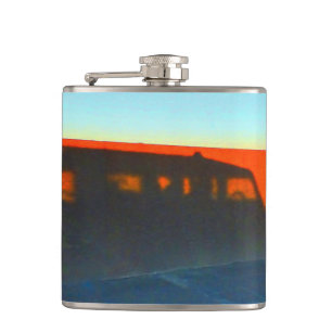 Petaca Land rover Hipflask 1