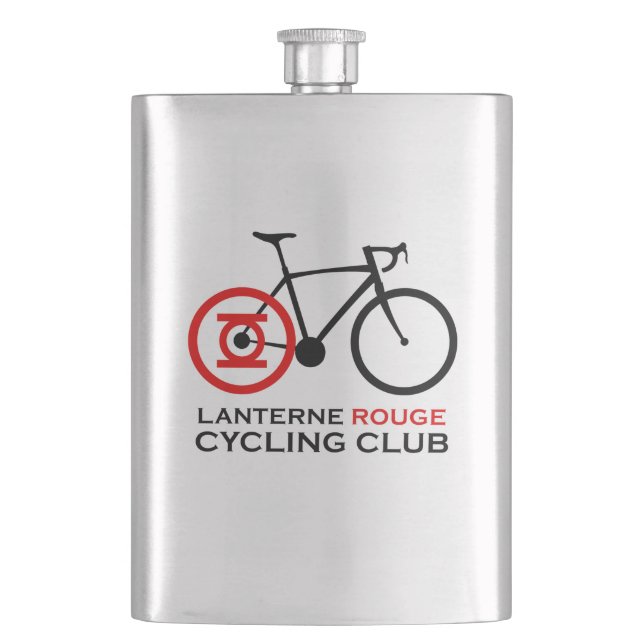 Petaca Lanterne Rouge Cycling Club (Anverso)