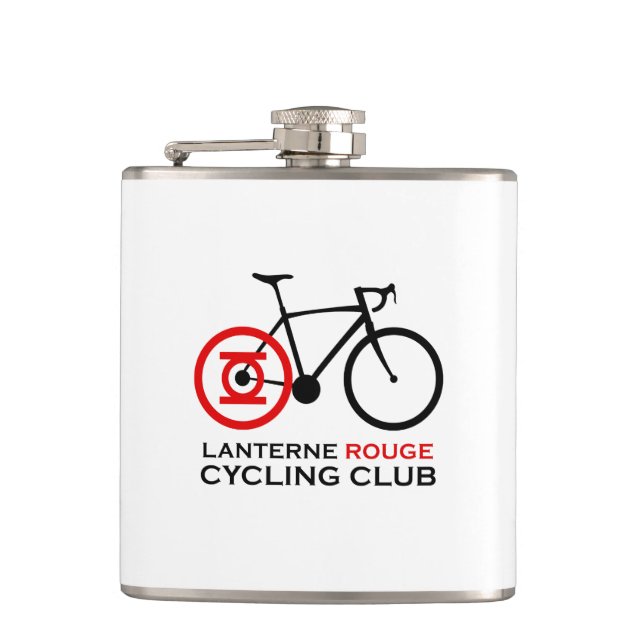 Petaca Lanterne Rouge Cycling Club (Anverso)