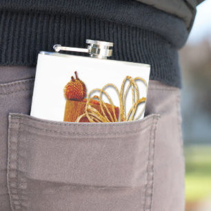 Petaca Las bellotas de Acción de Gracias de SlipperyJoe d