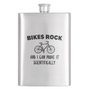 Petaca Las Bicicletas Rock Y Puedo Demostrarlo Científica