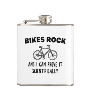 Petaca Las Bicicletas Rock Y Puedo Demostrarlo Científica