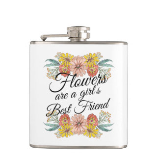 Petaca Las flores son el mejor amigo de los Chicas - Zinn