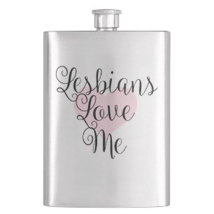 Petaca Las lesbianas me aman frasco