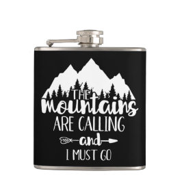 Petaca Las montañas están llamando y debo irme