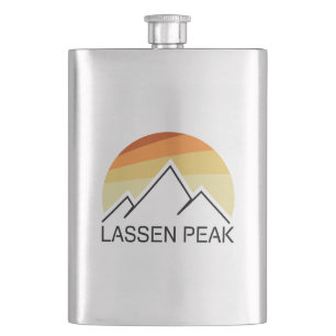 Petaca Lassen Peak California Retro