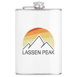 Petaca Lassen Peak California Retro