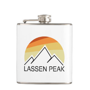 Petaca Lassen Peak California Retro